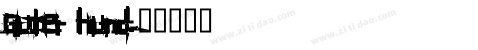 Guter Hund字体转换